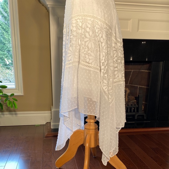 NWOT -  TAYLOR Halter Handkerchief Hem SheathDress - Picture 9 of 16